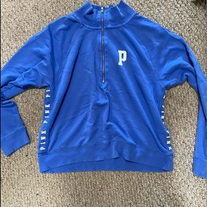 PINK quarter zip hoodie